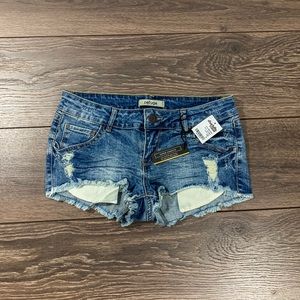 Medium Wash Charlotte Russe/Refuge Shorts